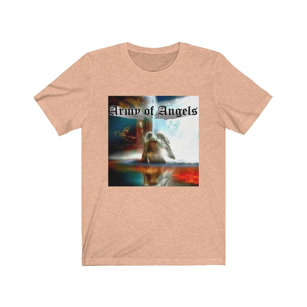 Thumbnail: Army of Angels Unisex Jersey Short Sleeve Tee 2