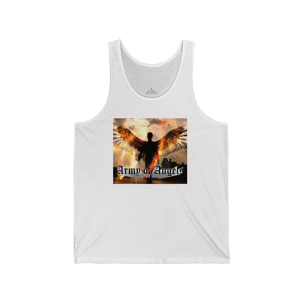 Thumbnail: Army of Angels Unisex Jersey Tank 9