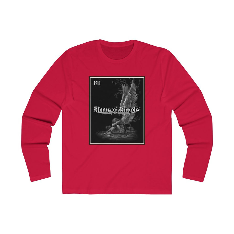 Thumbnail: Army of Angels Men's Long Sleeve Crew Tee 6