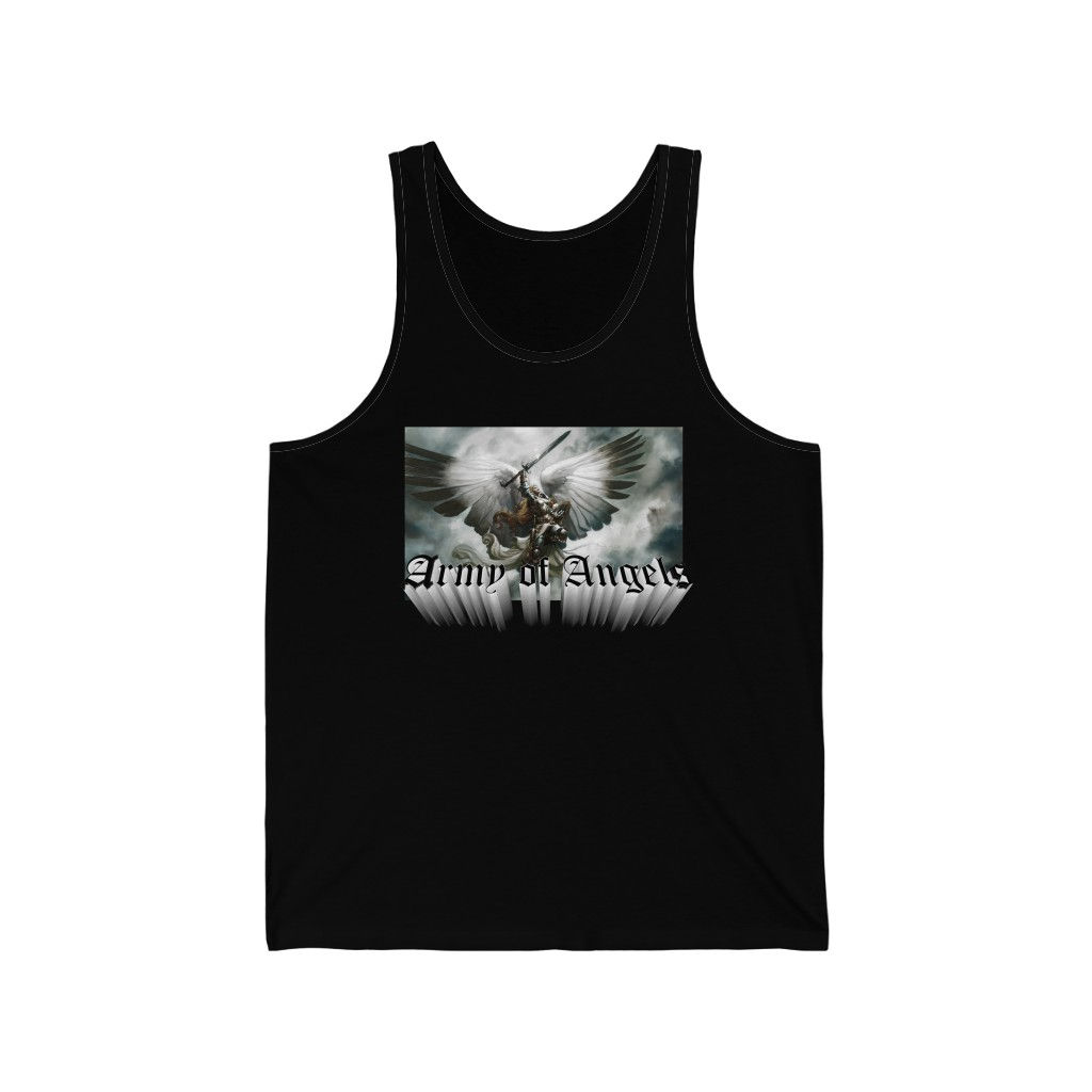 Army of Angels Unisex Jersey Tank 11