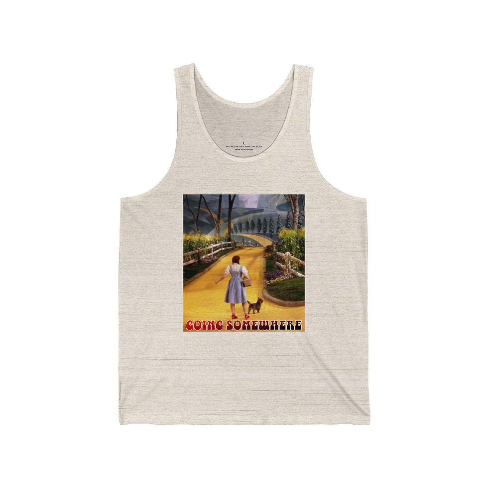 Thumbnail: Going Somewhere Unisex Jersey Tank 12