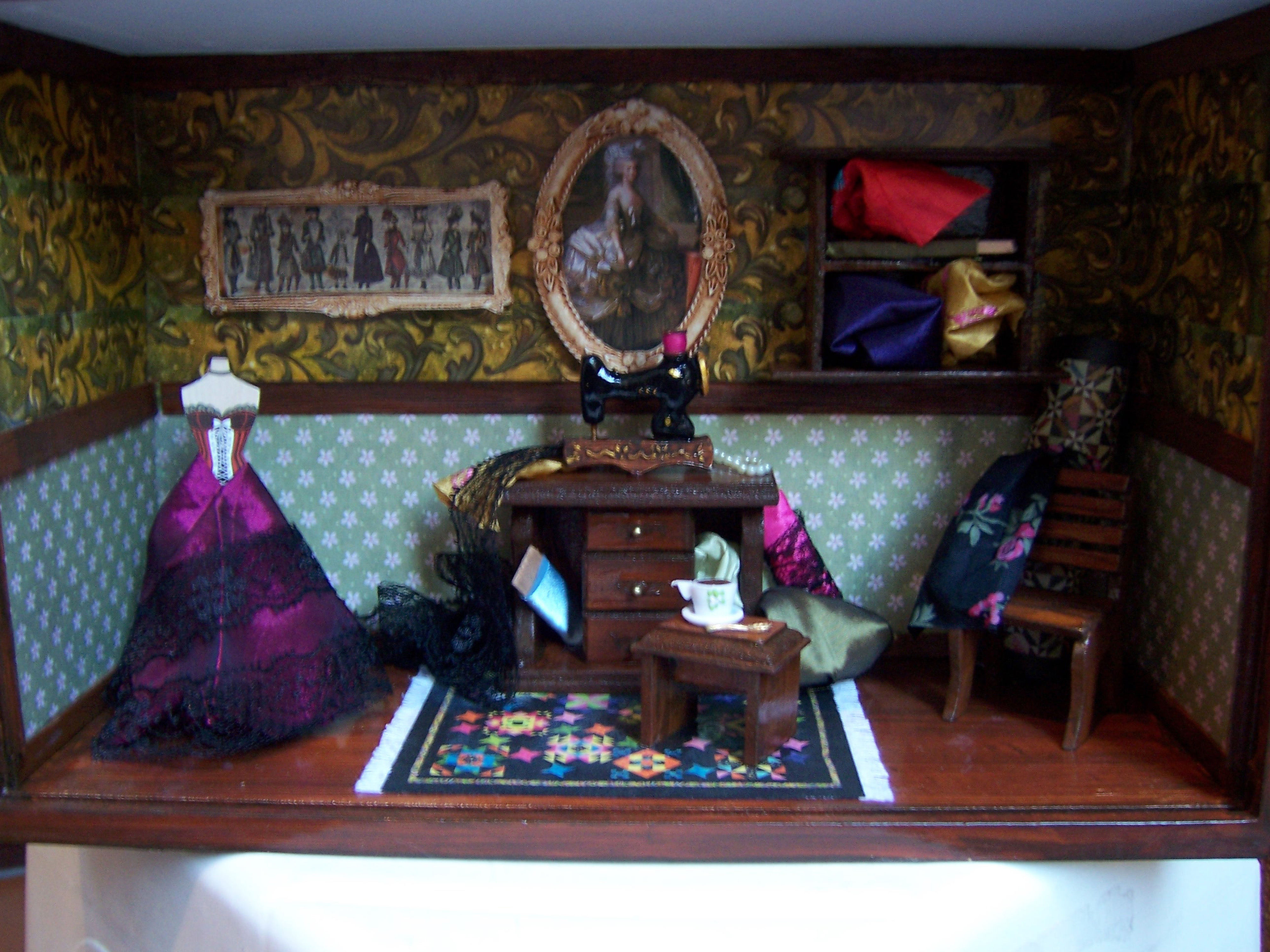 Roombox Miniatura MODA4