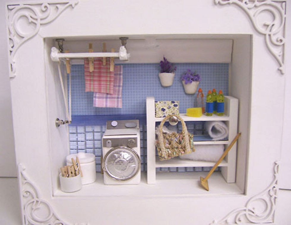 Quadro Miniatura LAVANDERIAS