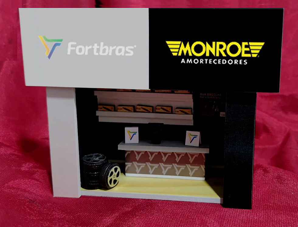 Miniatura: MINI MAQUETE LOJA 3 Brinde p/ clientes.