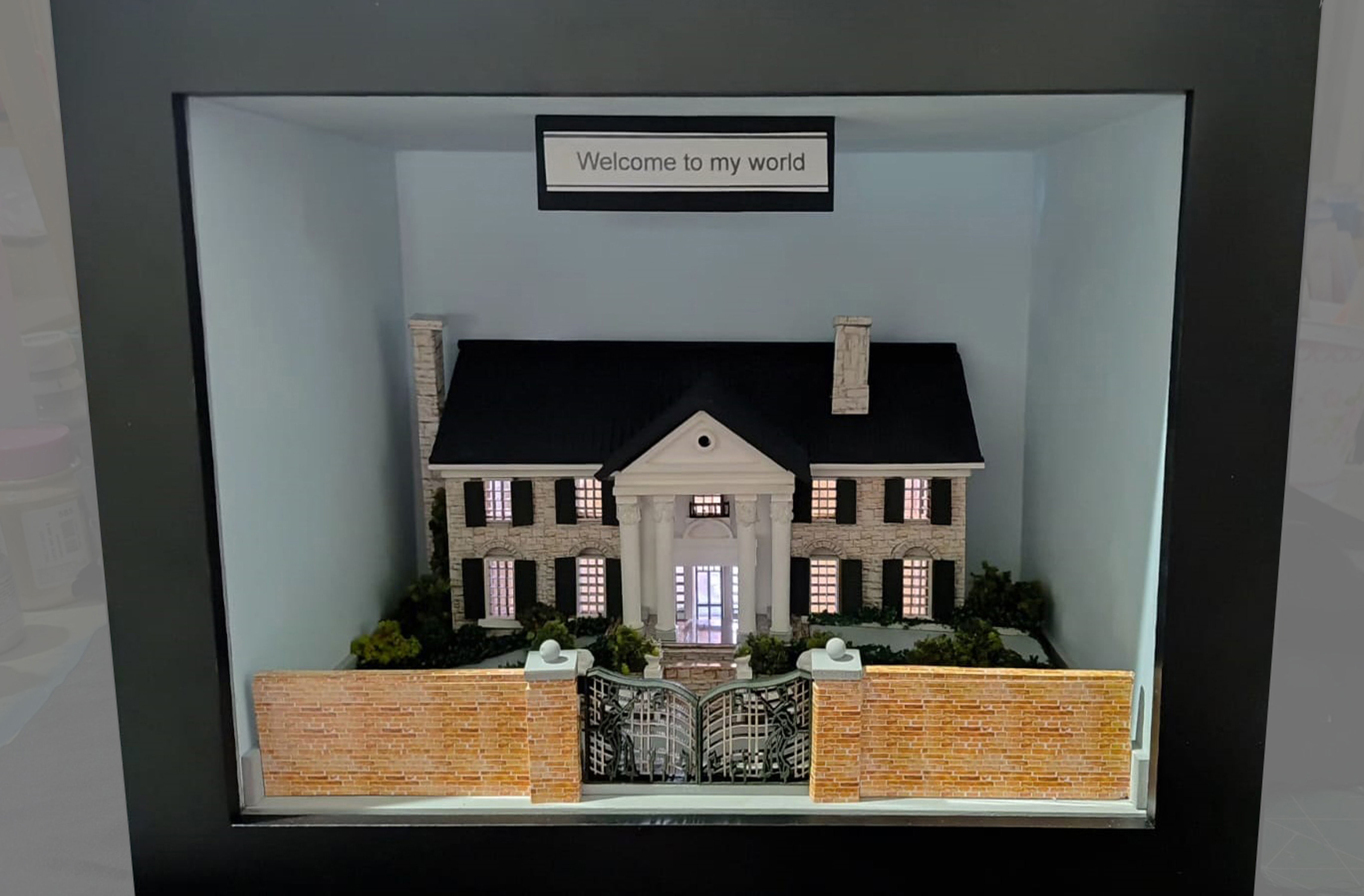 Maquete CASA ELVIS PRESTLEY - GRACELAND