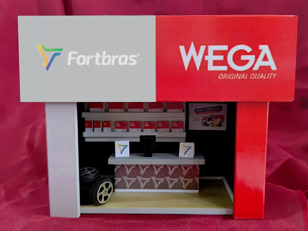 Miniatura: MINI MAQUETE LOJA 3 Brinde p/ clientes.