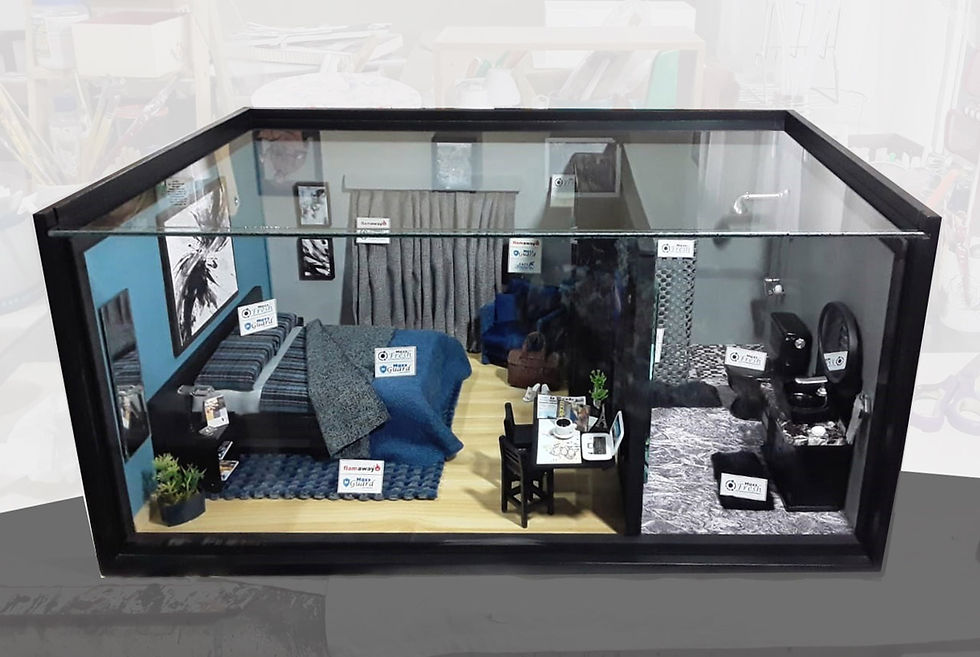 Miniatura: Roombox QUARTO DE HOTEL / BWC