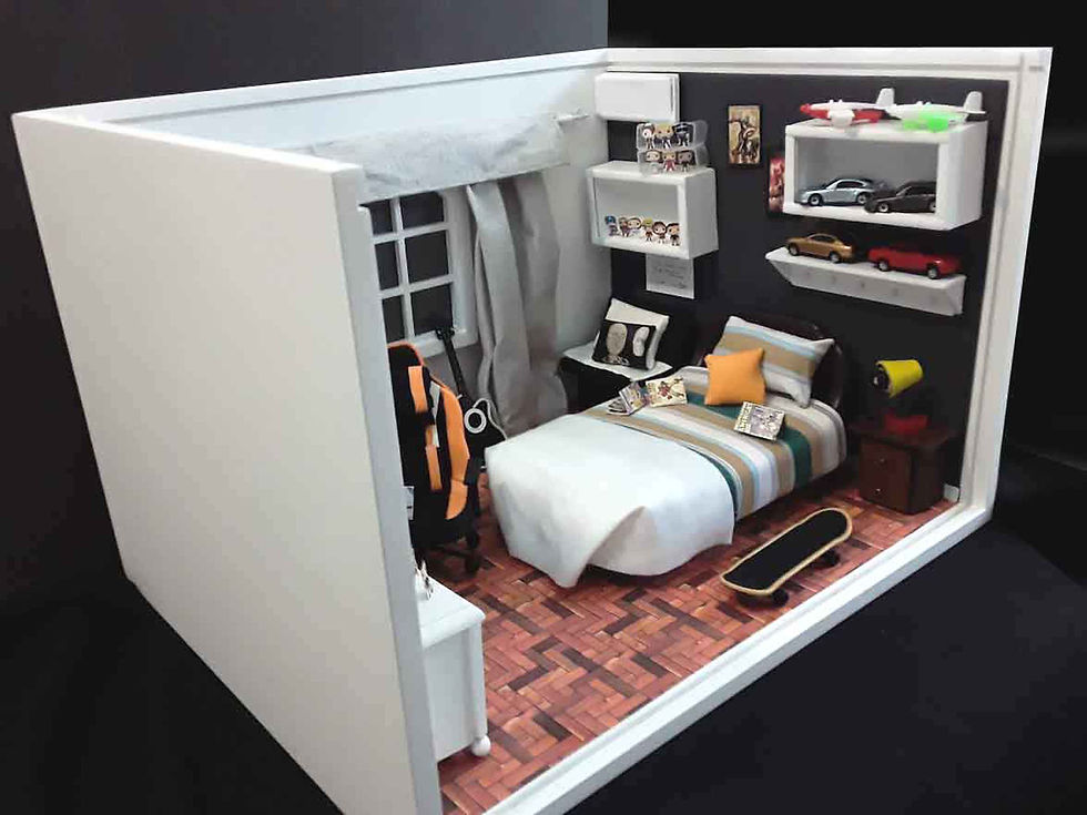 Miniatura: Roombox Miniatura QUARTOS 11