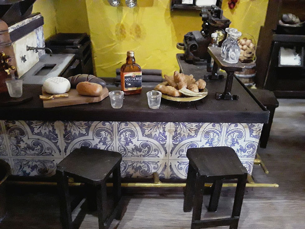 Miniatura: Diorama BAR-MERCEARIA VINTAGE