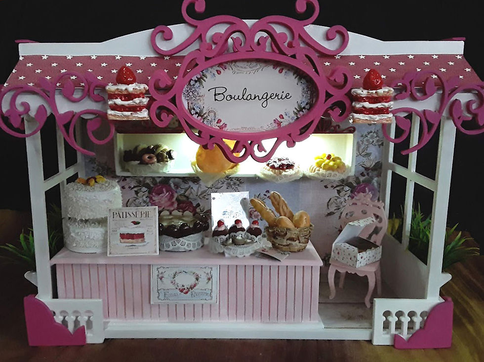 Mini Roombox CONFEITARIA