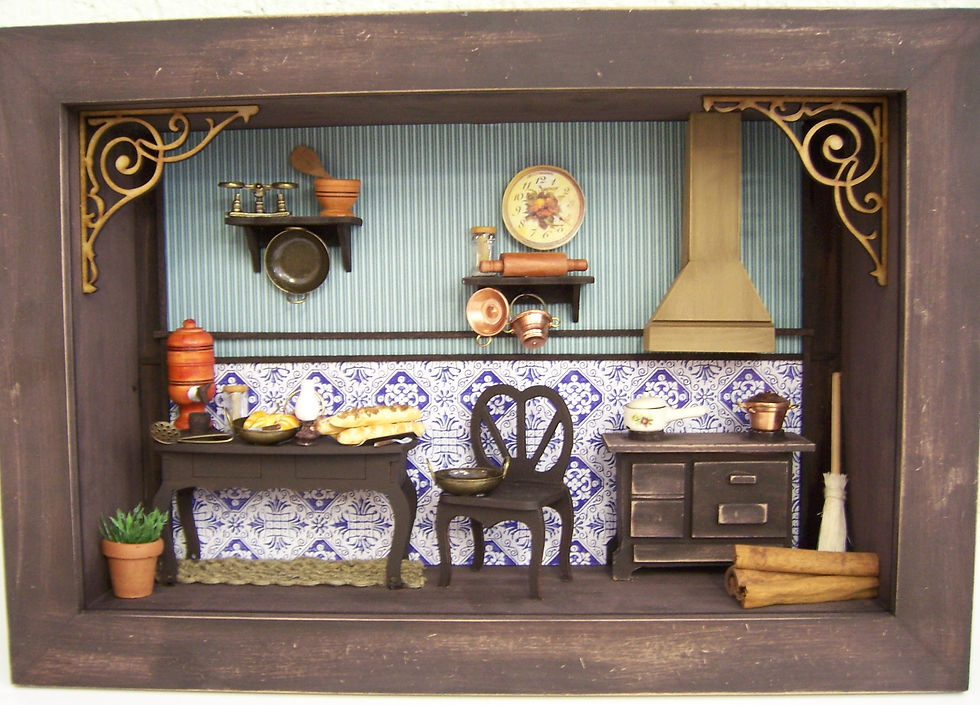 Miniatura: Quadro Miniatura COZINHA FAZENDA 2