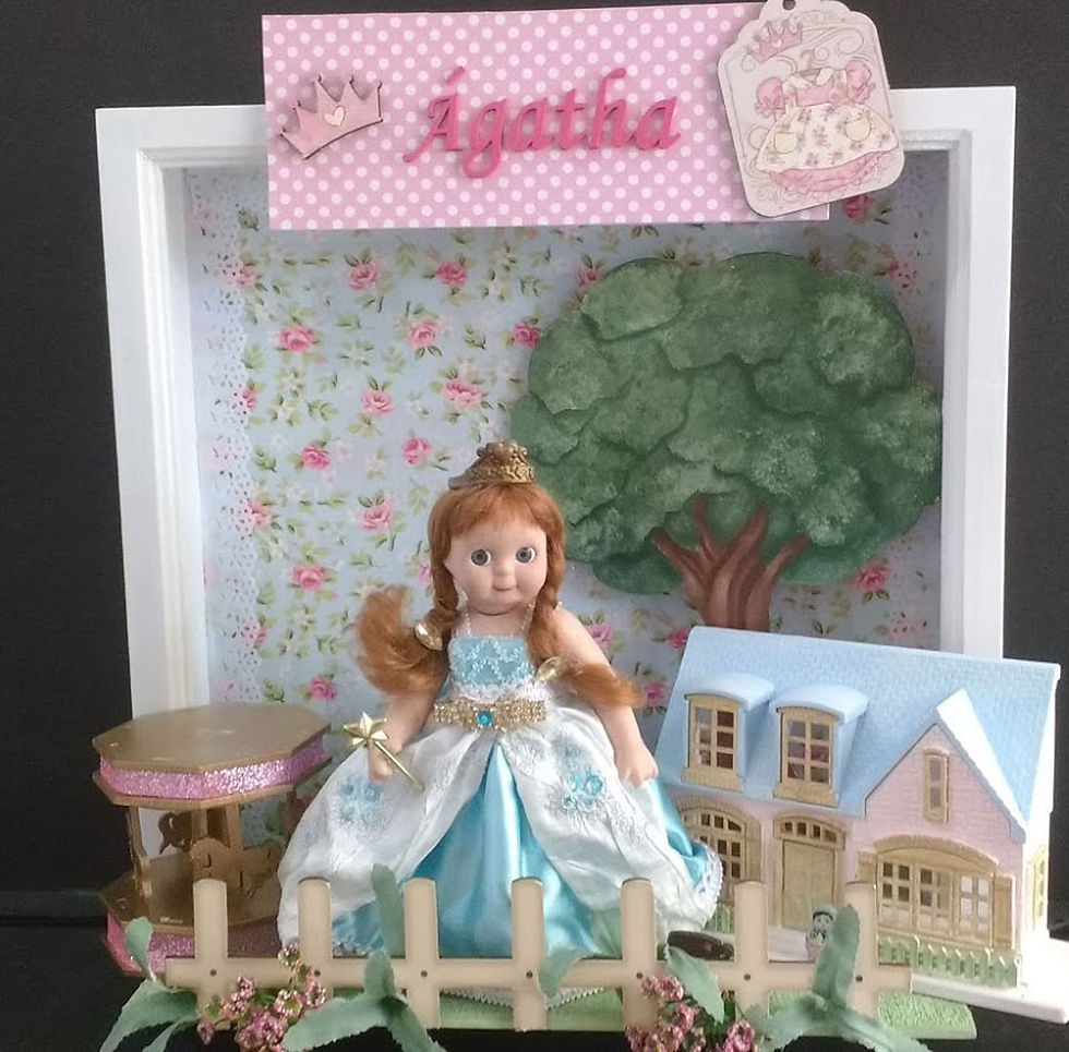 Porta Maternidade MENINA BONECA 6