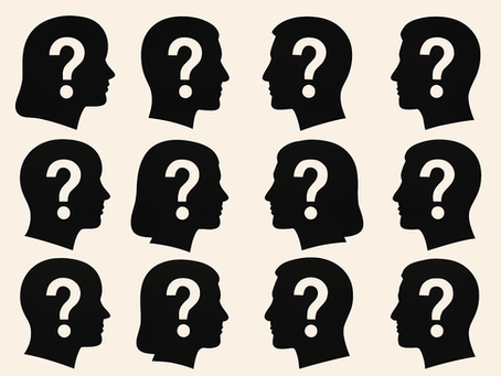 Silhouette profiles of people facing each other, representing emotional tension and attachment anxiety in modern dating.