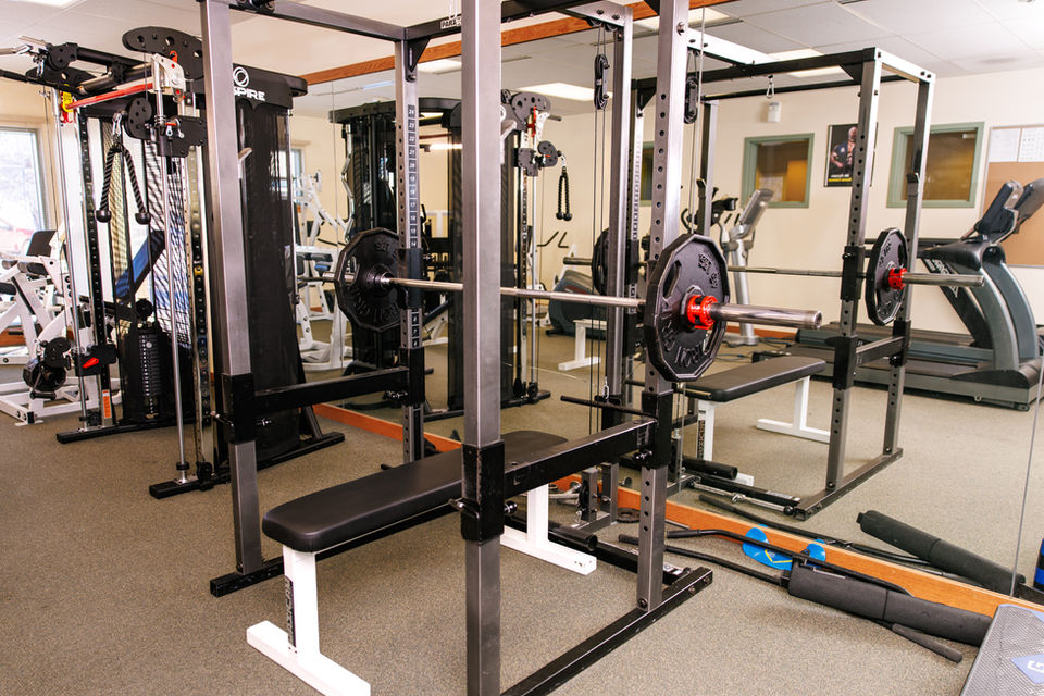 Soldotna Police department gym and weight room