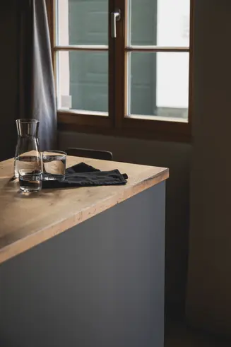 Fenster mit Licht Innenraum Detail