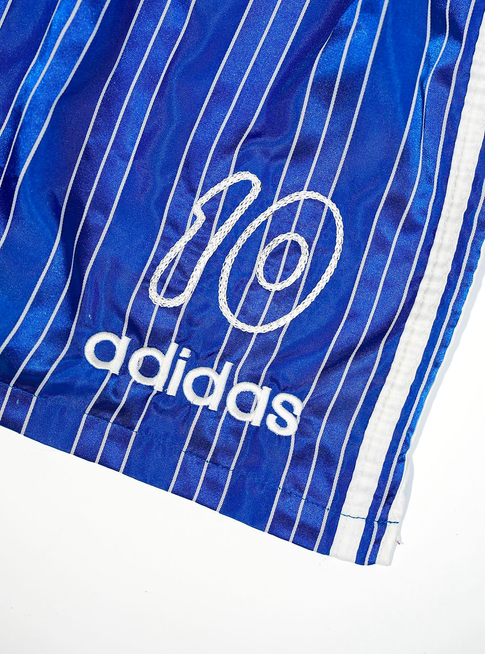 Thumbnail: NSC UPCYCLED VINTAGE - BLUE ADIDAS SHORTS
