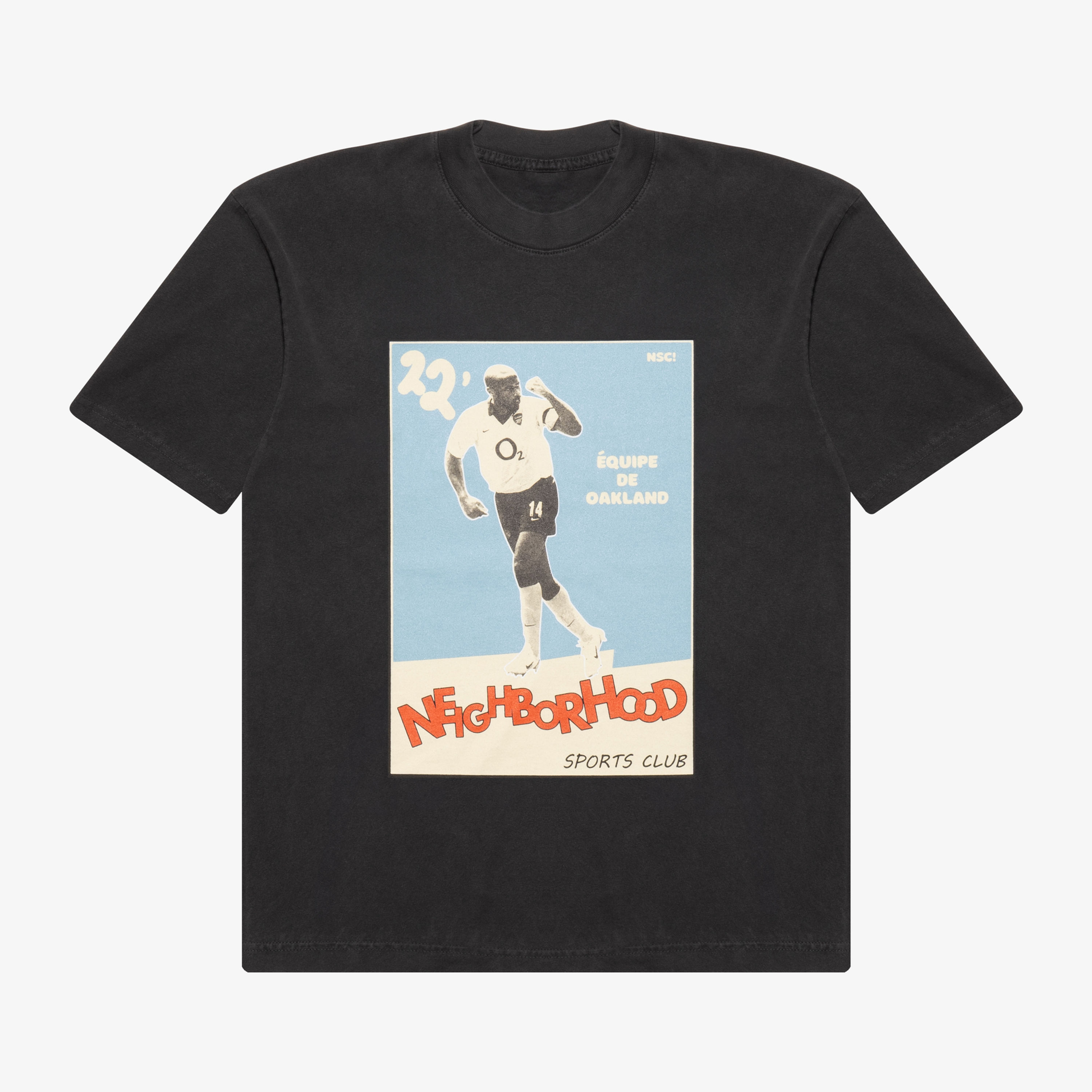 NSC "HENRY" TEE (VINTAGE BLACK)