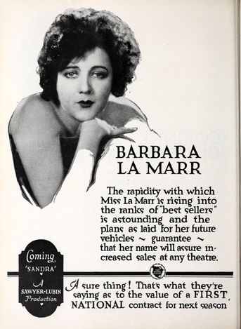Book Review: Barbara La Marr – The Girl Who Was Too Beautiful for Hollywood