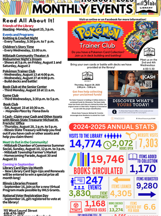 Welcome August! Events are here!