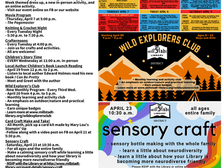 There are So Many Things to do at YOUR Library!