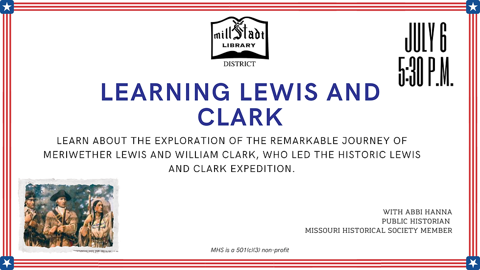 Learning Lewis and Clark
