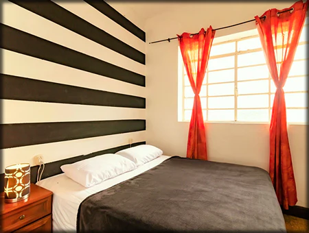 habitación de albergue