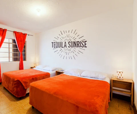 habitación de albergue