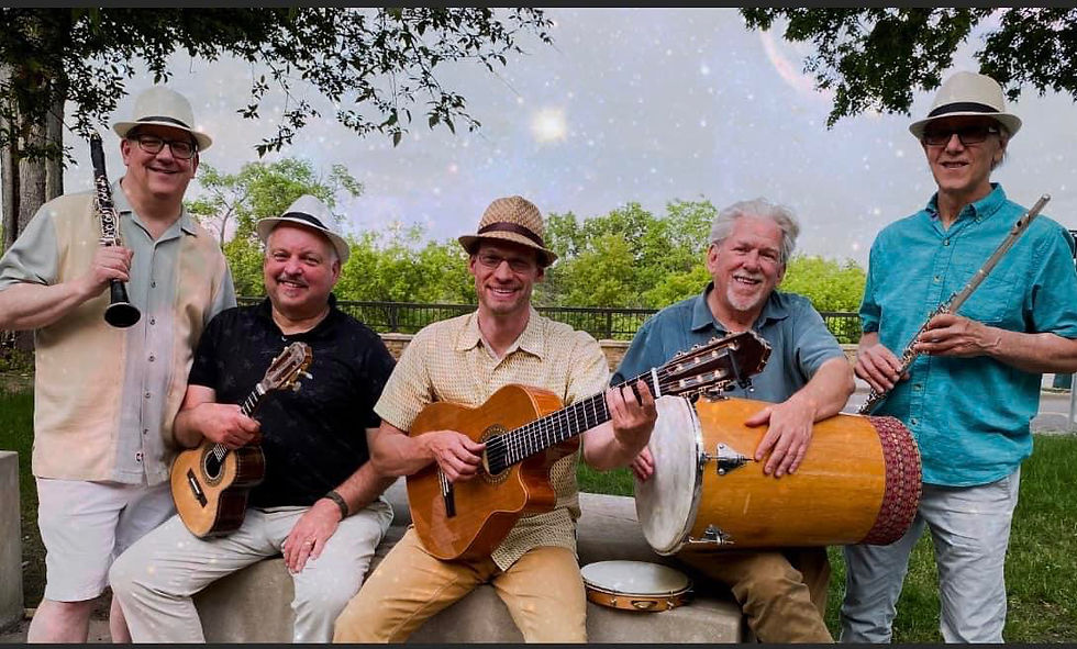 Choro Borealis in the Tiny Porch Concert series