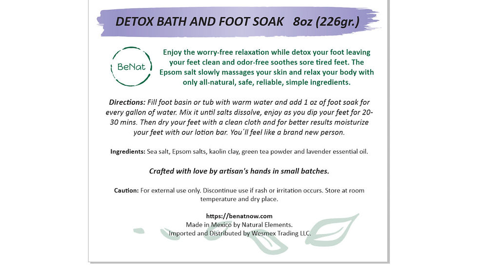 Miniatura: Bath and Foot Soak