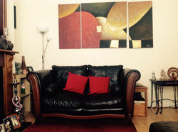 Relaxing contemporary lounge