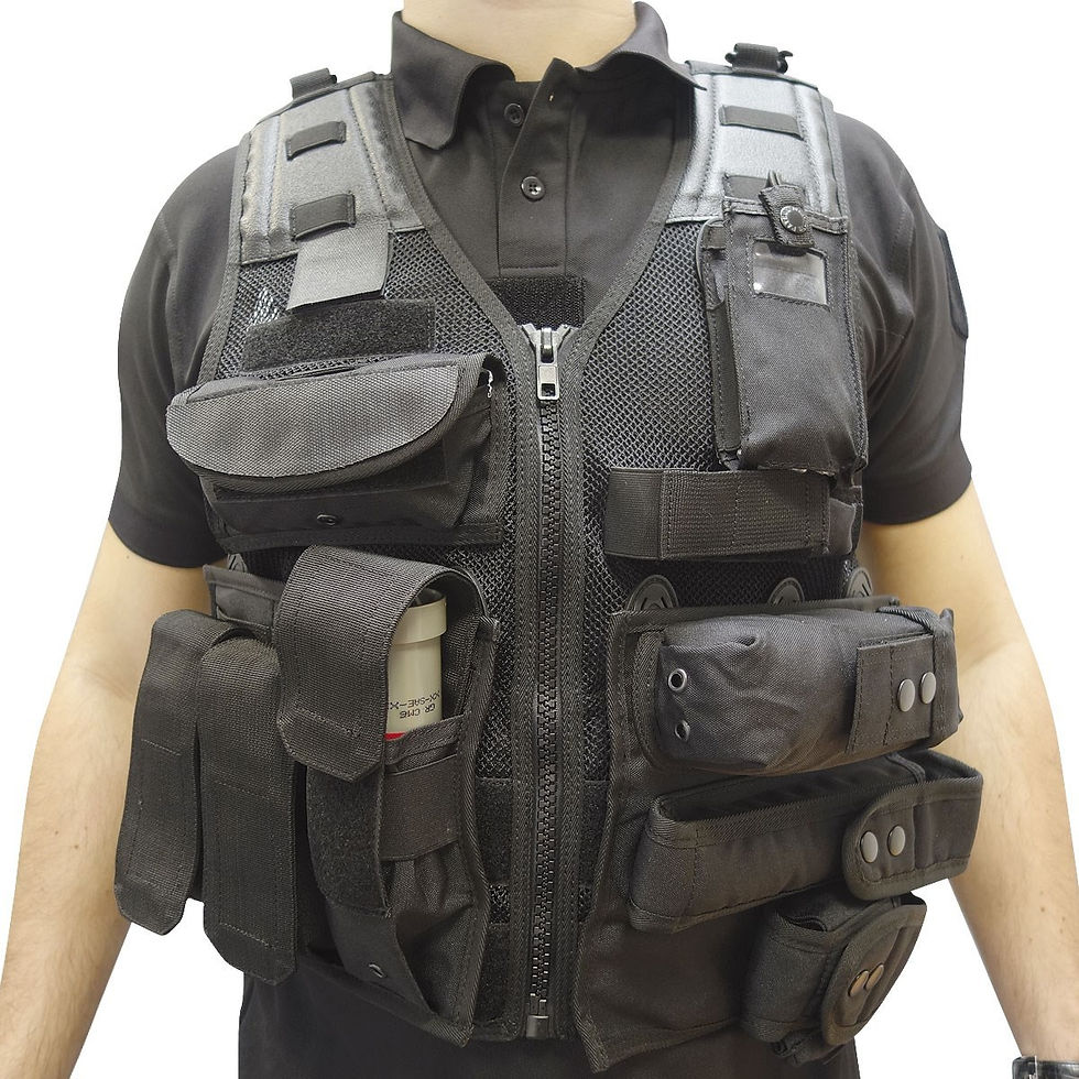 PACK GILET POLICE AVEC ACCESSOIRES