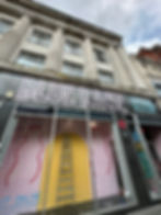 A photo of Blue Rinse shop in Manchester's vintage district