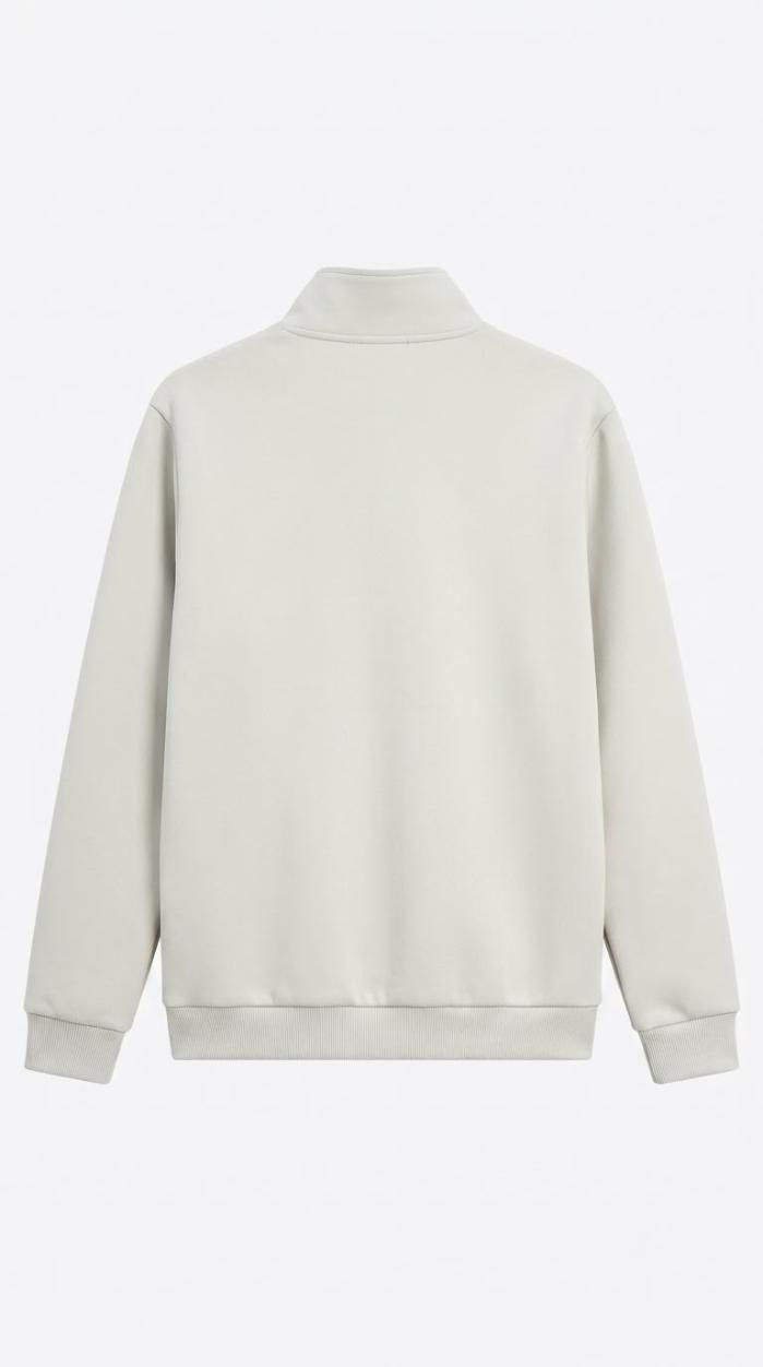 Thumbnail: Cream Zip Up Jacket