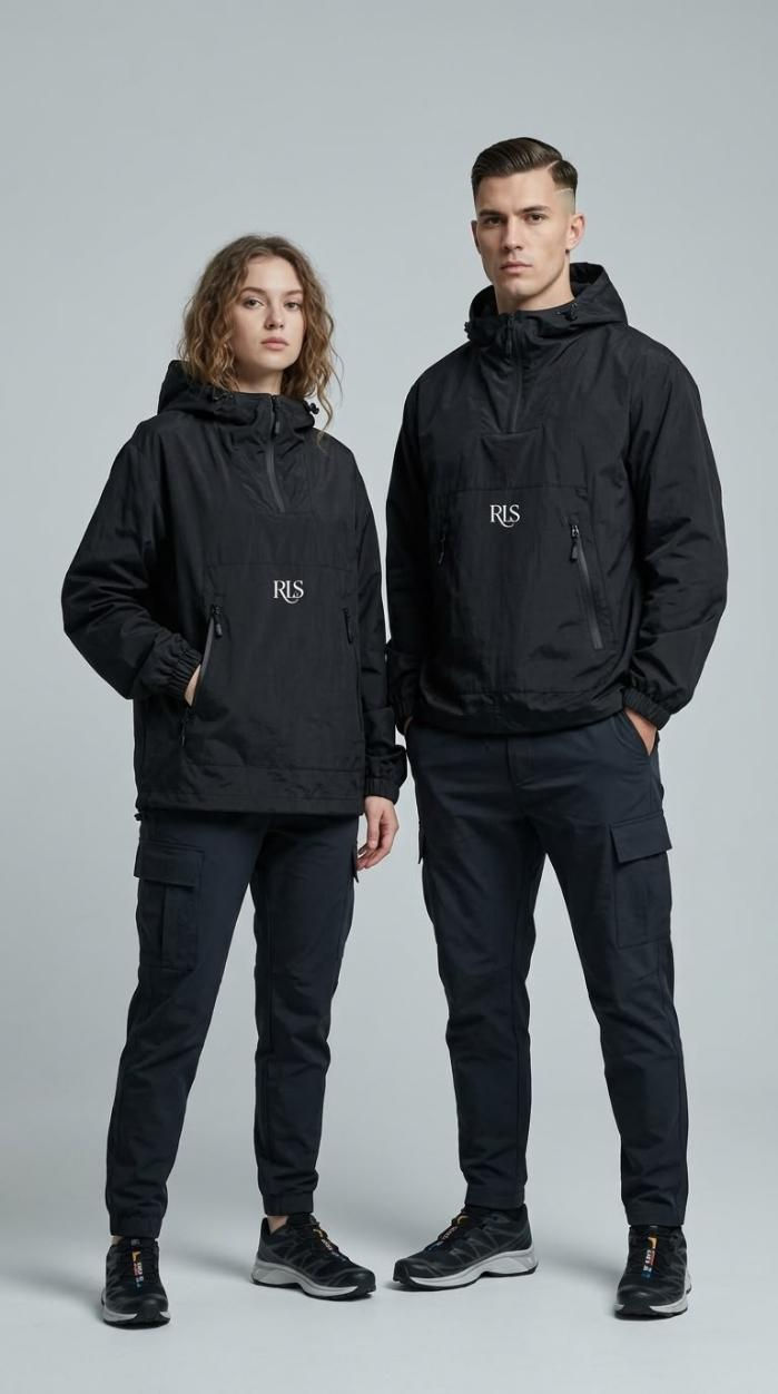 Black Unisex Coat