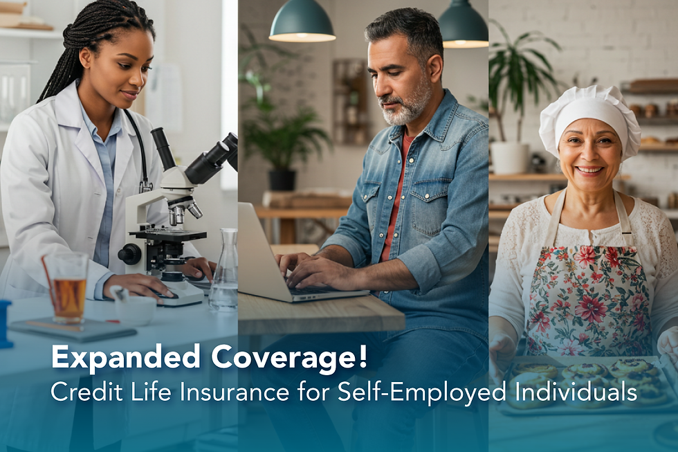 Exciting News! DC Credit Protect now covers Self-Employed Individuals