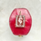 Thumbnail: Vintage 9ct gold and enamel King George VI postage stamp charm