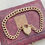 Thumbnail: Vintage 1961 9ct gold heavy heart padlock, graduated curb link bracelet
