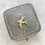 Thumbnail: Vintage 9ct gold plain swallow in flight charm