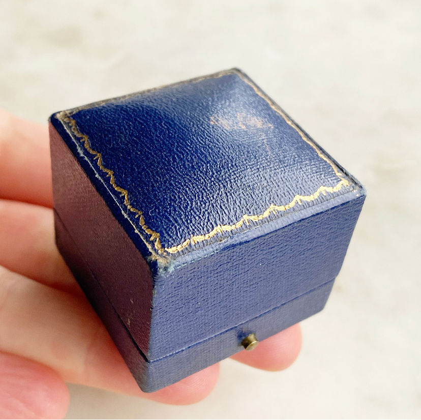 Thumbnail: Vintage Harrods London ring box