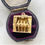 Thumbnail: Vintage 1957 9ct gold moving can can dancers charm