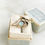 Thumbnail: Antique 9ct gold and suspended opal heart pendant/charm