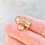 Thumbnail: Vintage 1962 9ct gold opening lady in a bath charm