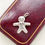 Thumbnail: Vintage sterling silver and marcasite gingerbread man charm