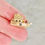Thumbnail: Vintage 1963 9ct gold and enamel opening Noah's Ark charm with animals inside