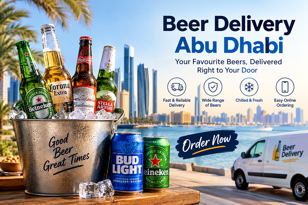 Beer Delivery Abu Dhabi: What to Know Before Placing an Order?