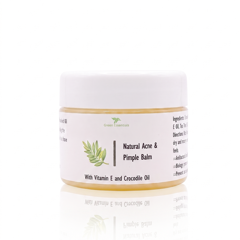 Green Essentials Natural Acne & Pimple Balm - 50g