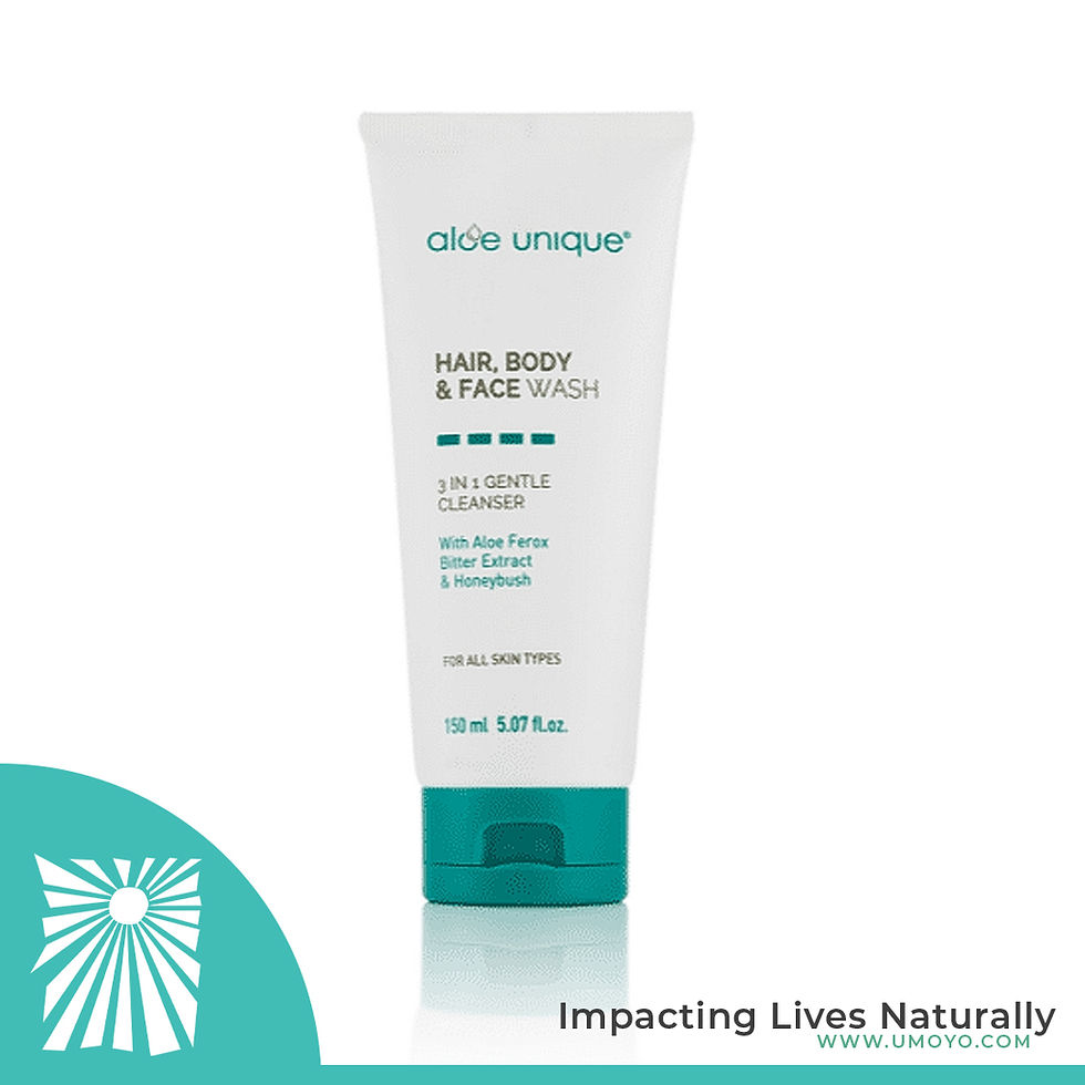 Aloe Unique Hair, Body & Face Wash - 150ml