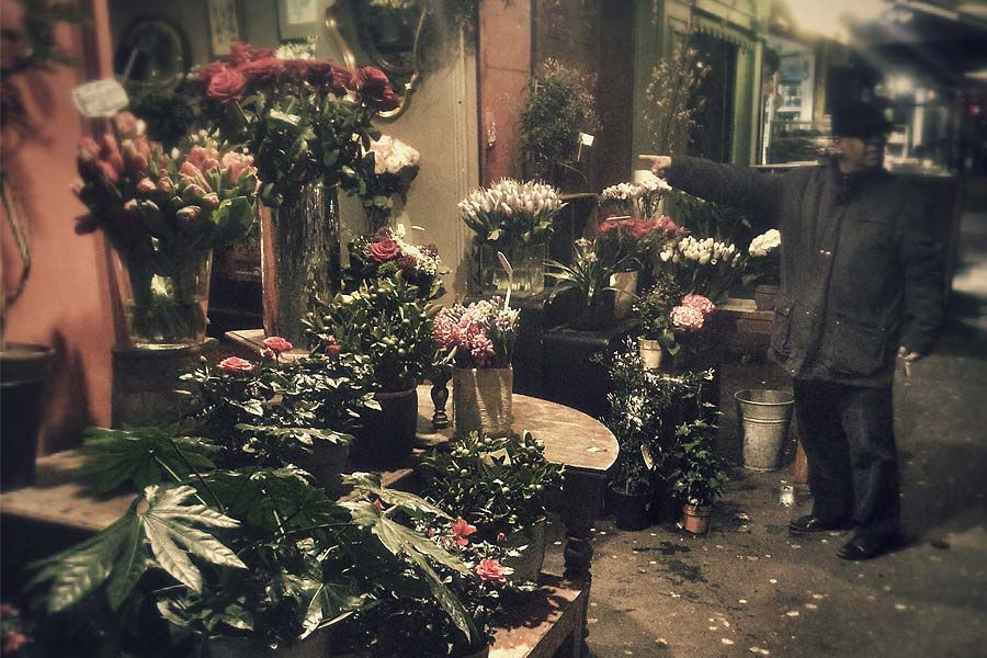 Paris flower market