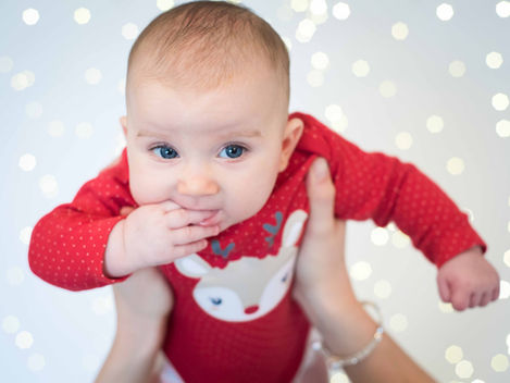 Baby Weihnachtsshooting