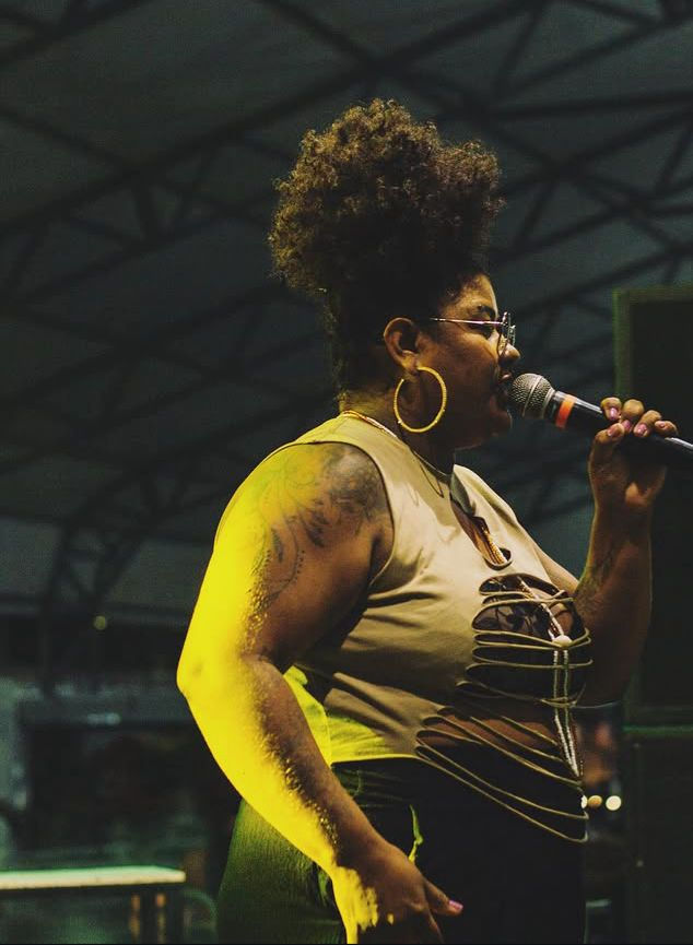 Brukka durante apresentação na 54ª Expofeira do Amapá - Foto: Acervo pessoal.